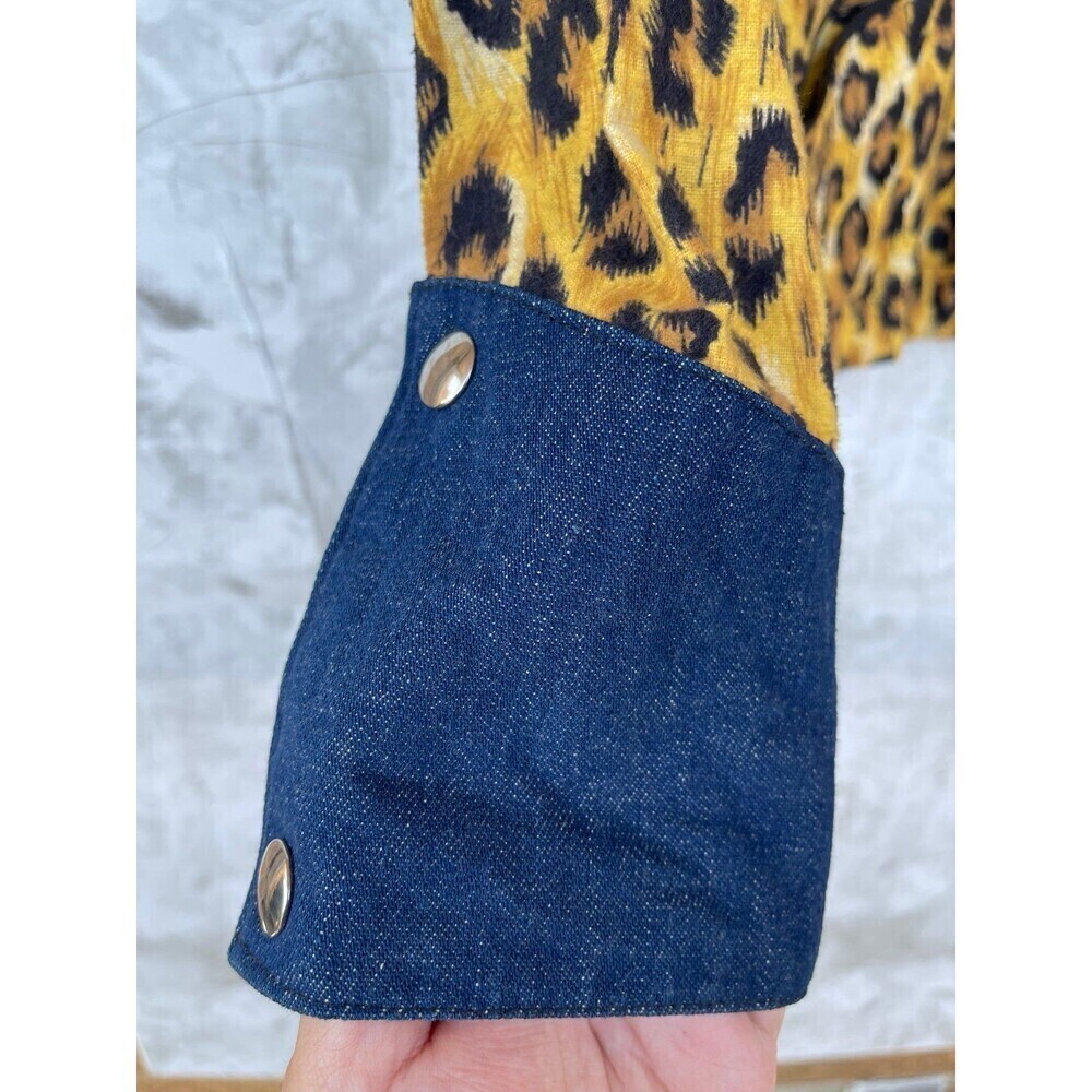 Archival Parachute Harry Parnass Nicola
Pelly Leopard Print Bomber Jacket w/ Den - Picture 3 of 14